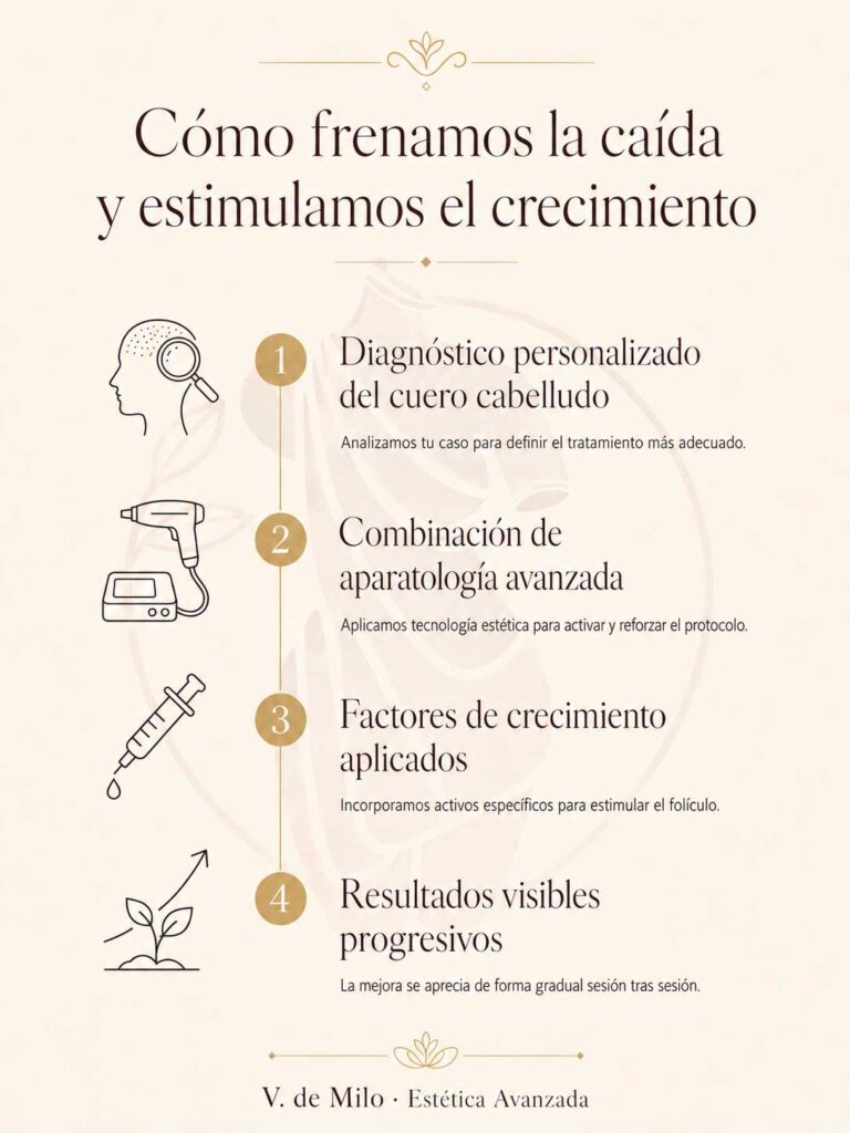 como frenamos la caida del cabello y estimulamos el crecimiento
