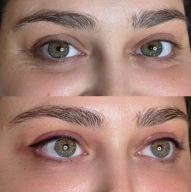 micropigmentación eyeliner baena