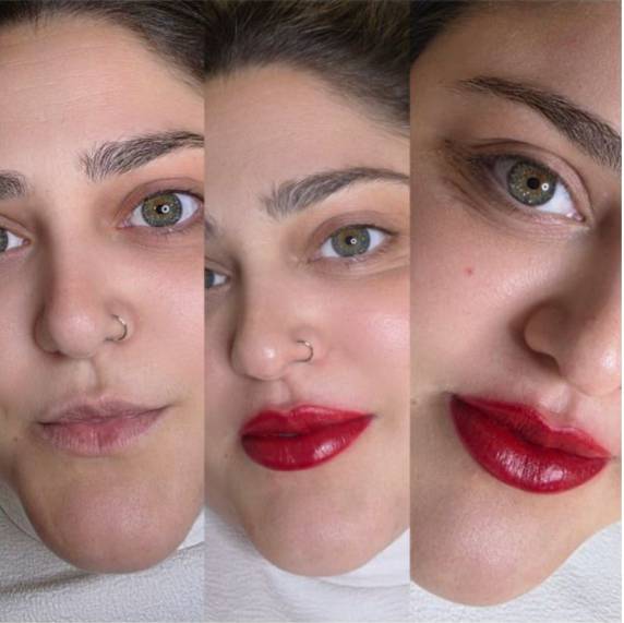 micropigmentación labios baena